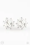 Par Pearl White Clip-On Earring