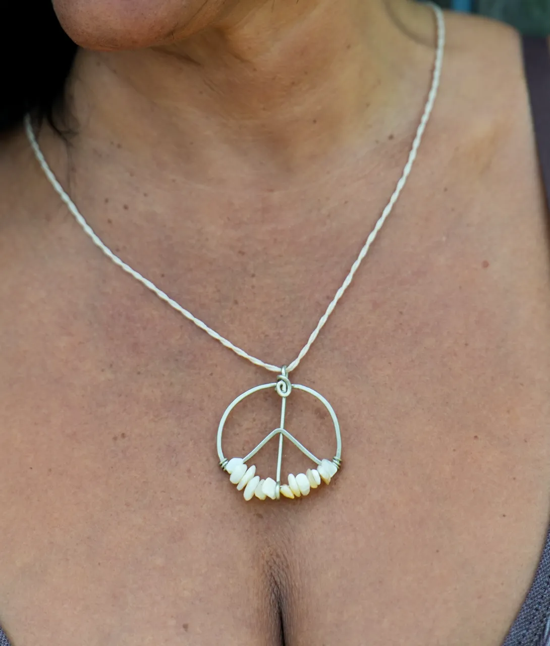 Peace Sign Necklace