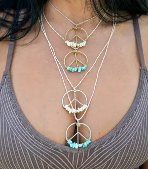 Peace Sign Necklace