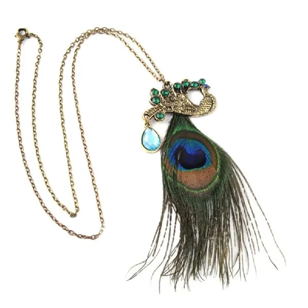 Peacock Necklace