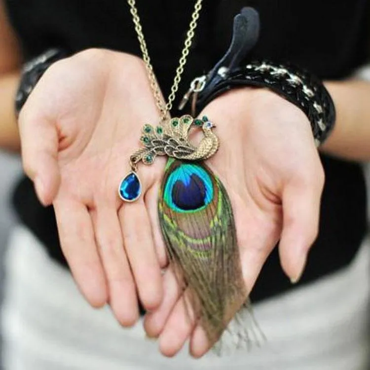 Peacock Necklace