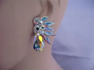 Pear Starburst earrings