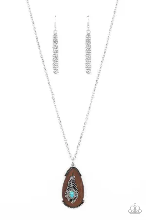 Personal FOWL - Blue (Teardrop Turquoise) Necklace
