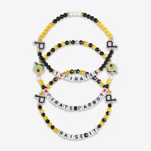 Pittsburgh Pirates 3 Pack Friendship Bracelet