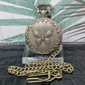 Pocket Watch - Butterfly