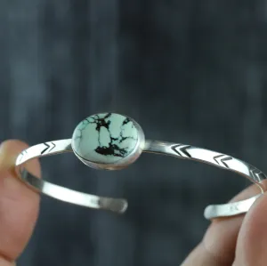 Poseidon Variscite Stacking Cuff No.39