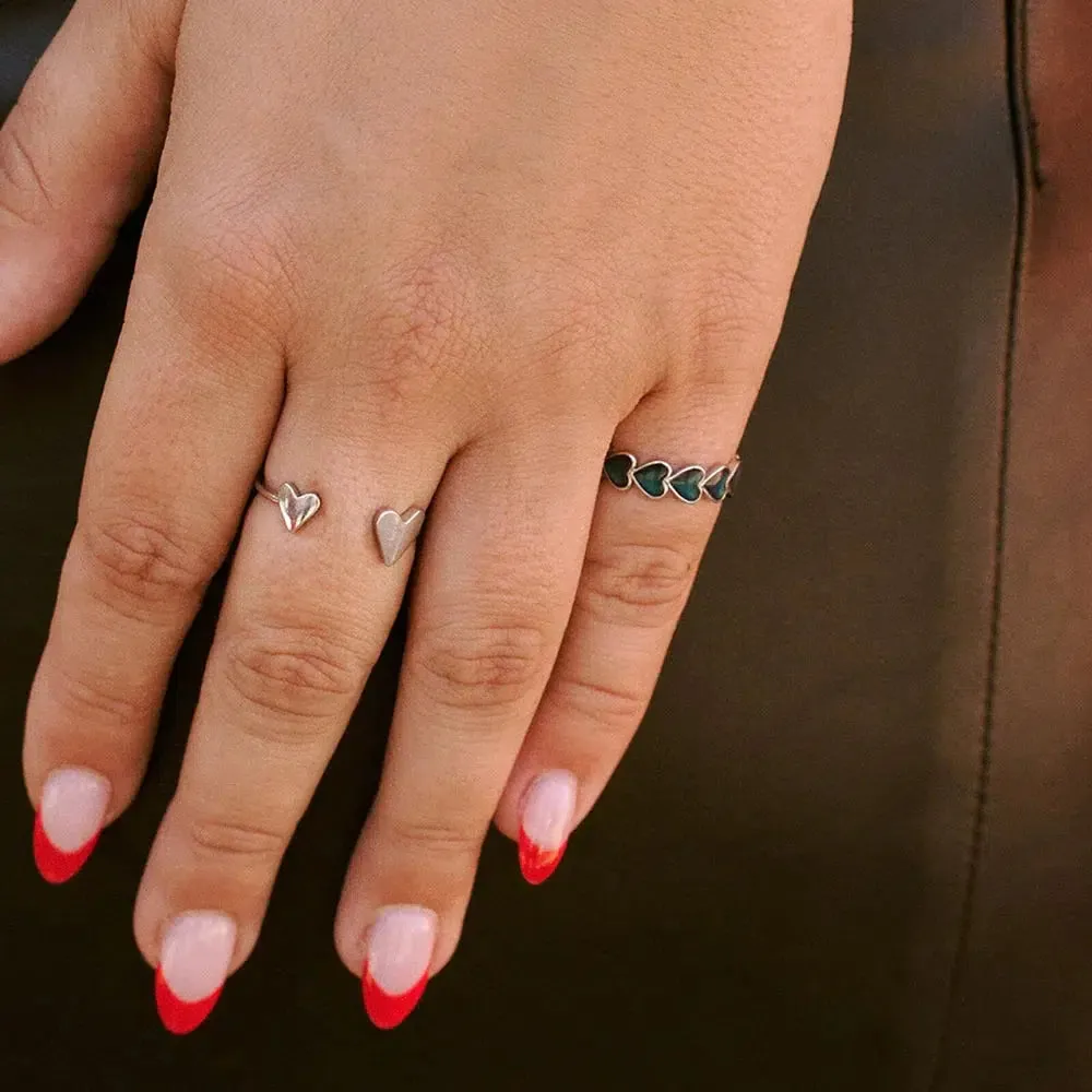 Pura Vida Love Hearts Mood Ring