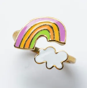 Rainbow Cloud Ring