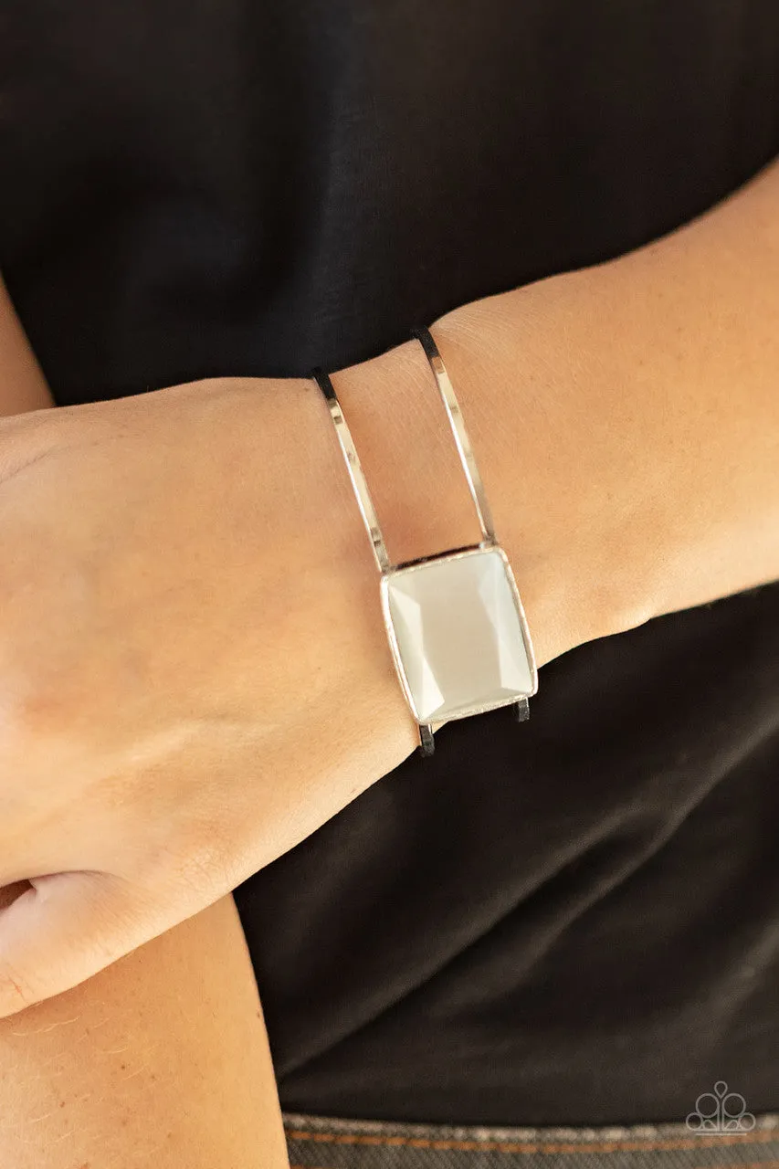 Rehearsal Refinement White Paparazzi Bracelet