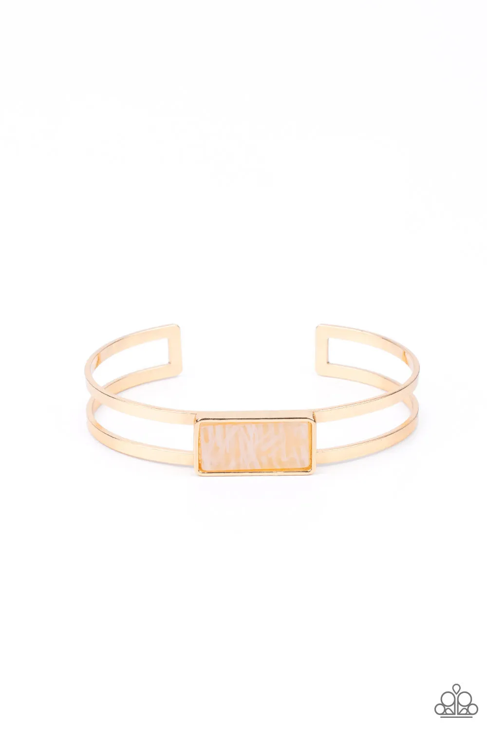 Remarkably Cute and Resolute - Gold Blacelet