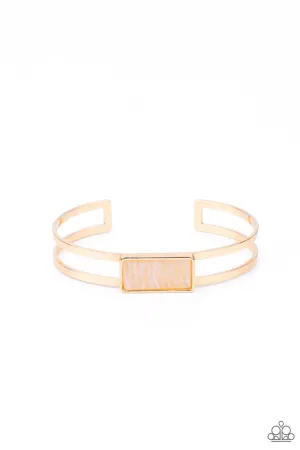 Remarkably Cute and Resolute - Gold Blacelet
