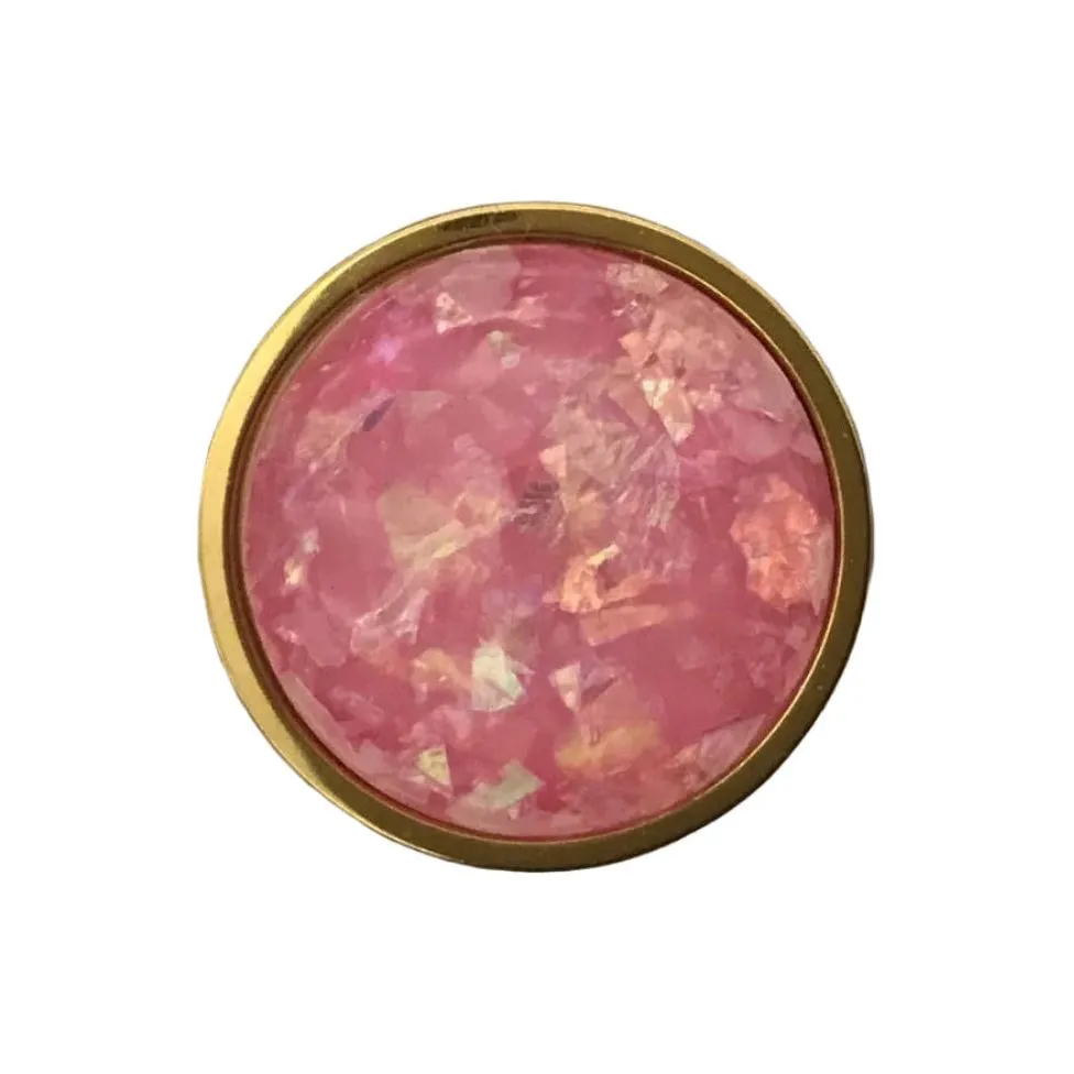 Rings adjustable round sparkle