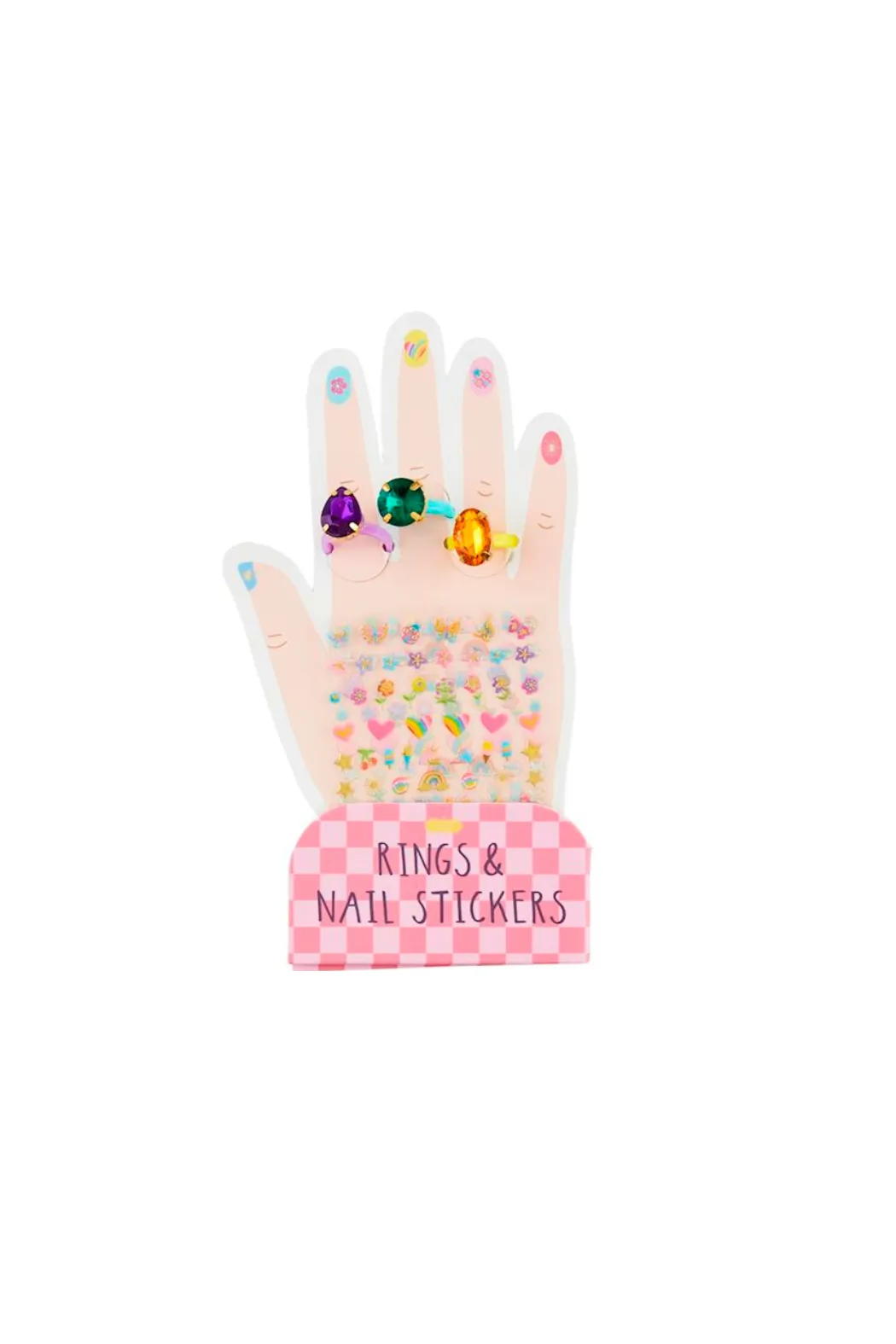 Rings/Nail Stickers Set