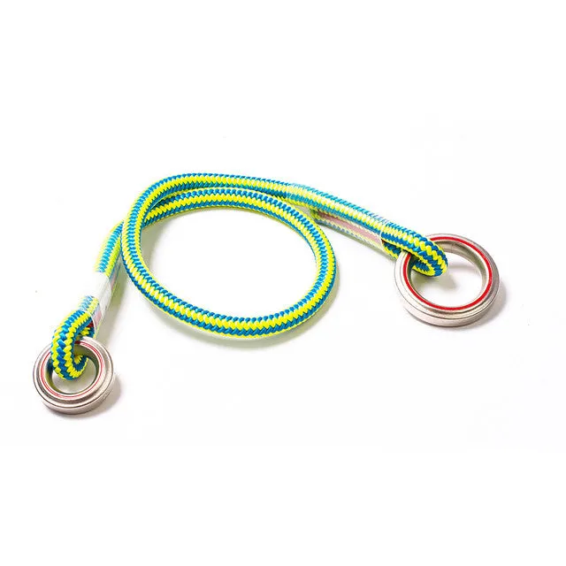 ROPE LOGIC'S STEEL RING FRICTION SAVER 12MM XPE 16 STRAND