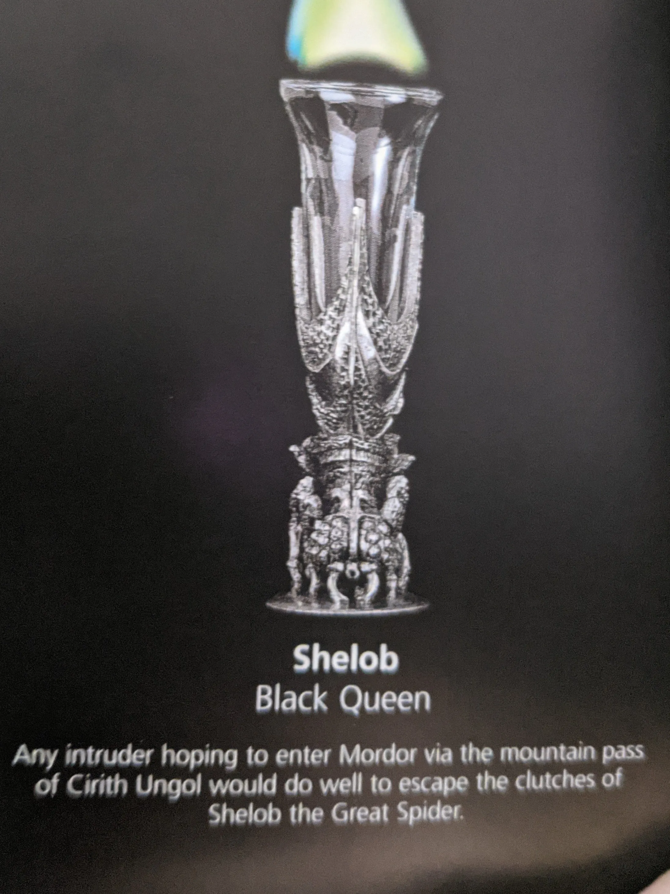 Royal Selangor Lord of Rings Shelob Shot Glass