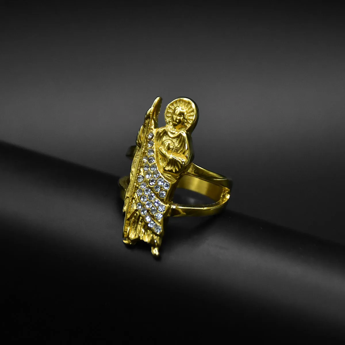 Saint Jude Stone Adjustable  Ring