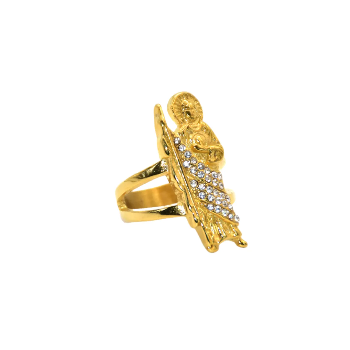 Saint Jude Stone Adjustable  Ring