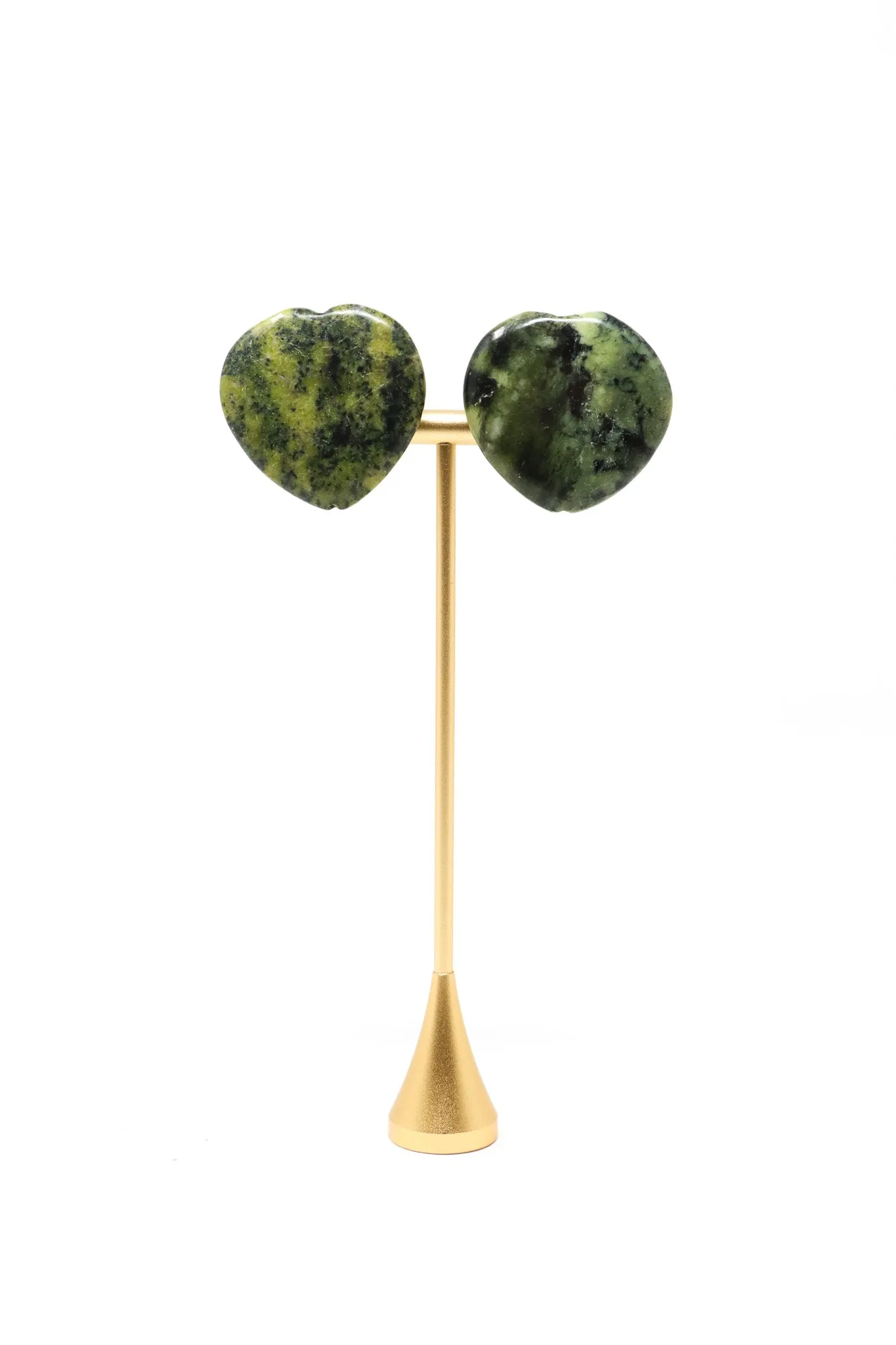Sally Bass green Turquoise Hearts Clips