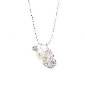 Sea Gypsy Pearl Labradorite Necklace