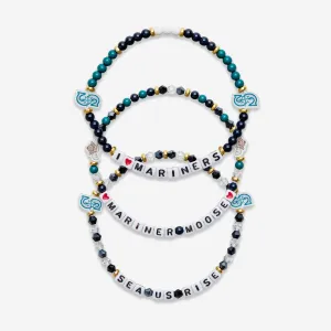 Seattle Mariners 3 Pack Friendship Bracelet