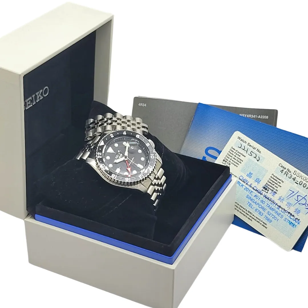 Seiko 5 Sports SSK001K1 GMT Automatic Watch 42.5mm