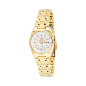 Seiko Women's Automatic Watch SYMC02J Gold Stainless Steel Strap