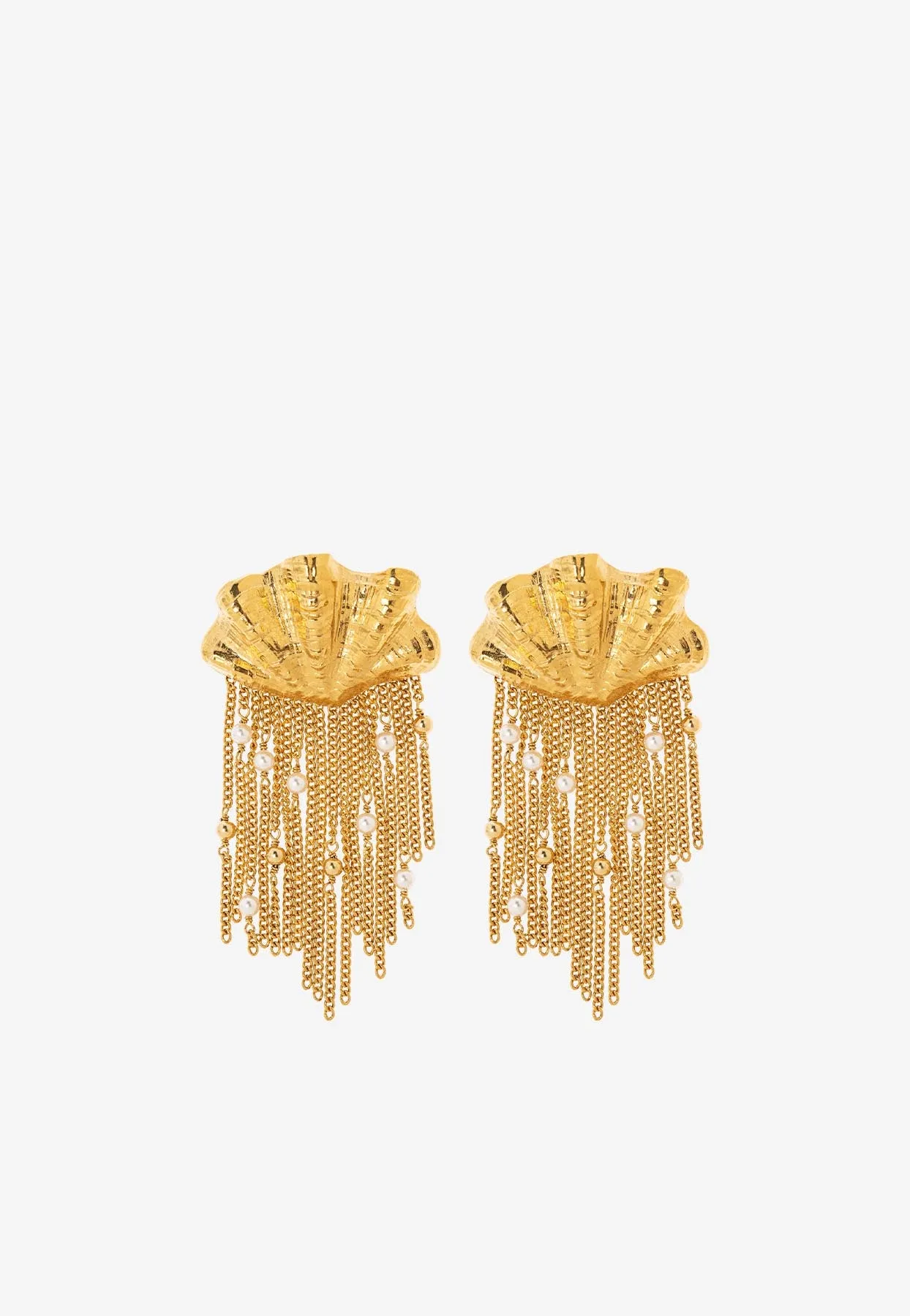 Shells Clip-On Earrings