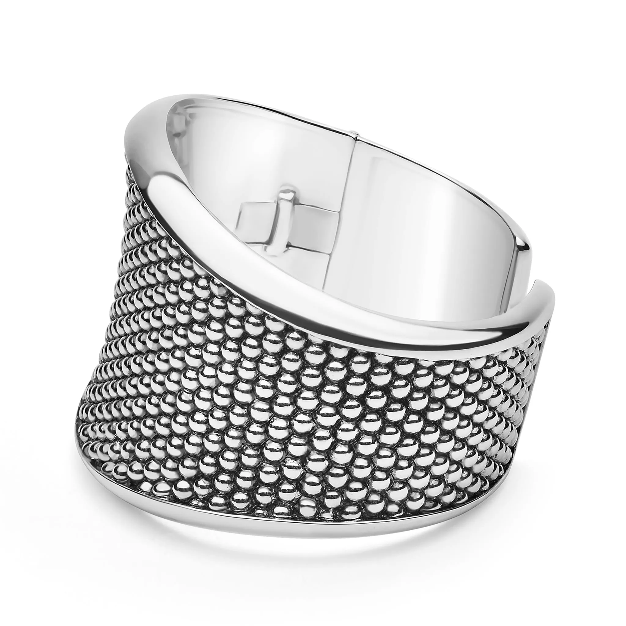 Signature Caviar The Drop Caviar Beaded Cuff Bracelet