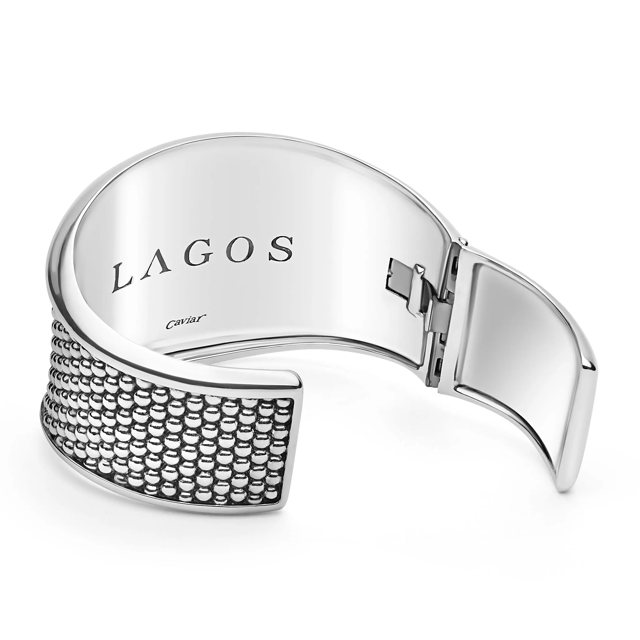 Signature Caviar The Drop Caviar Beaded Cuff Bracelet
