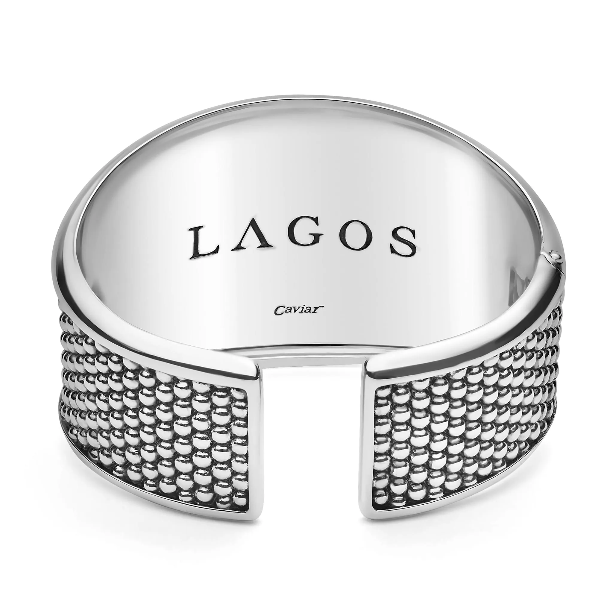 Signature Caviar The Drop Caviar Beaded Cuff Bracelet