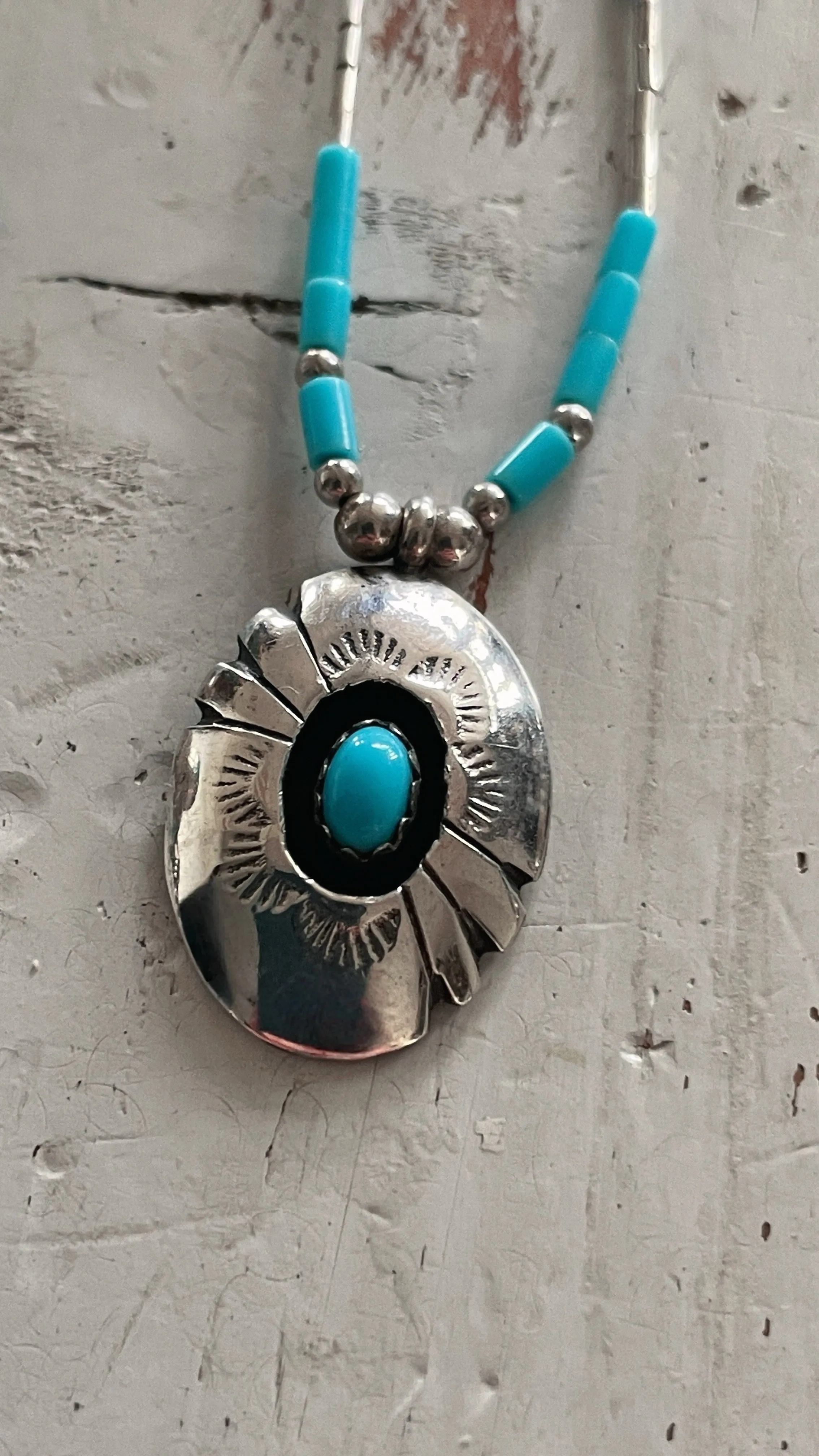 Silver Beaded Necklaces