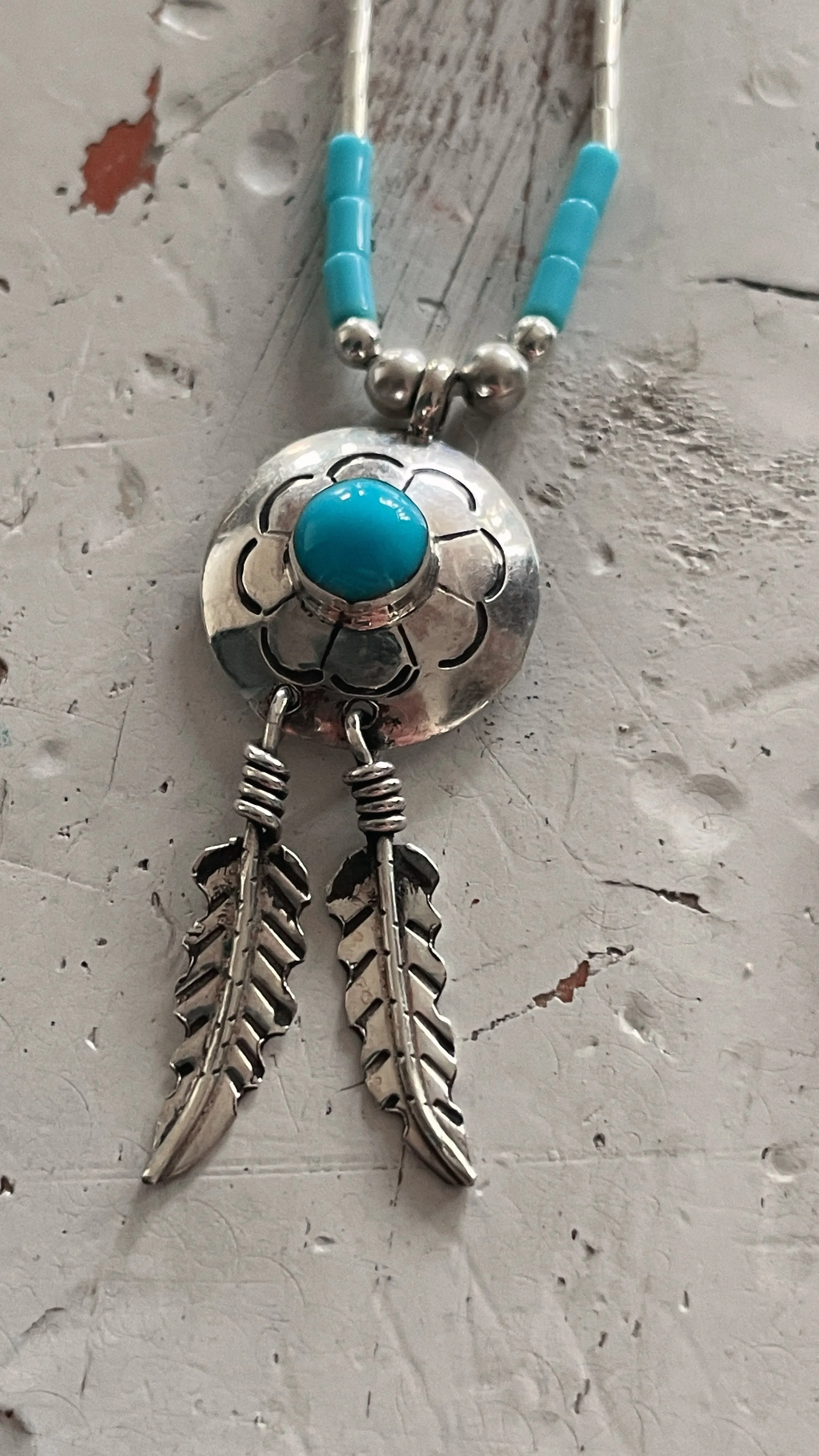 Silver Beaded Necklaces