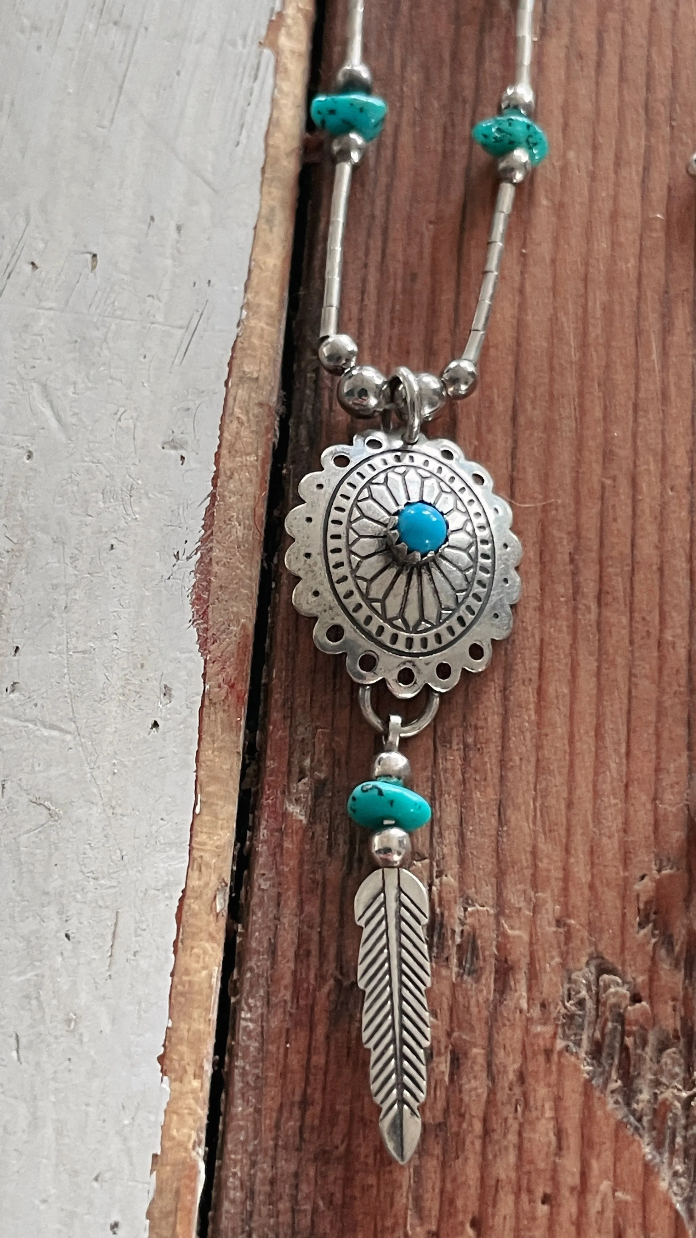 Silver Beaded Necklaces