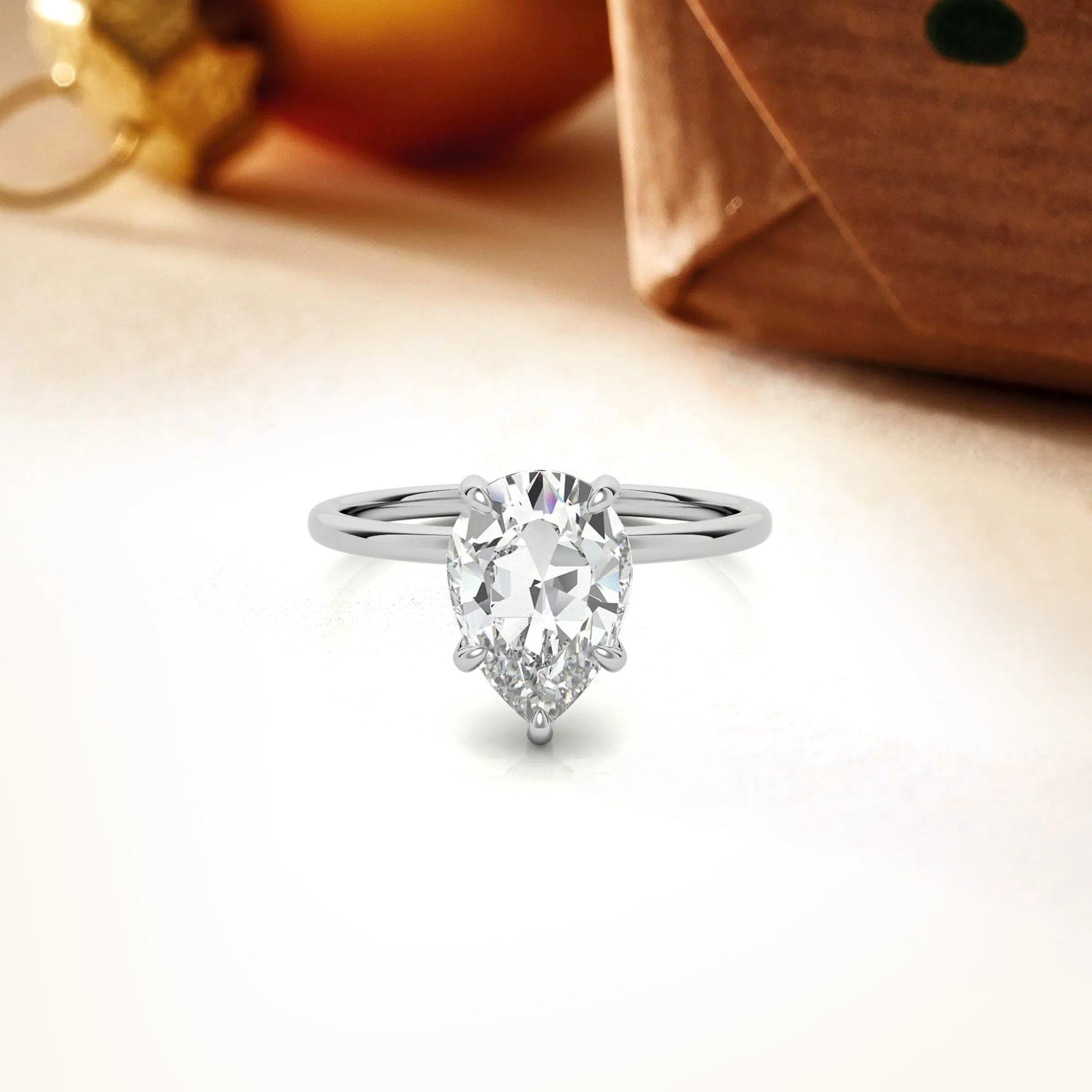 Silver Catharina Crown Ring