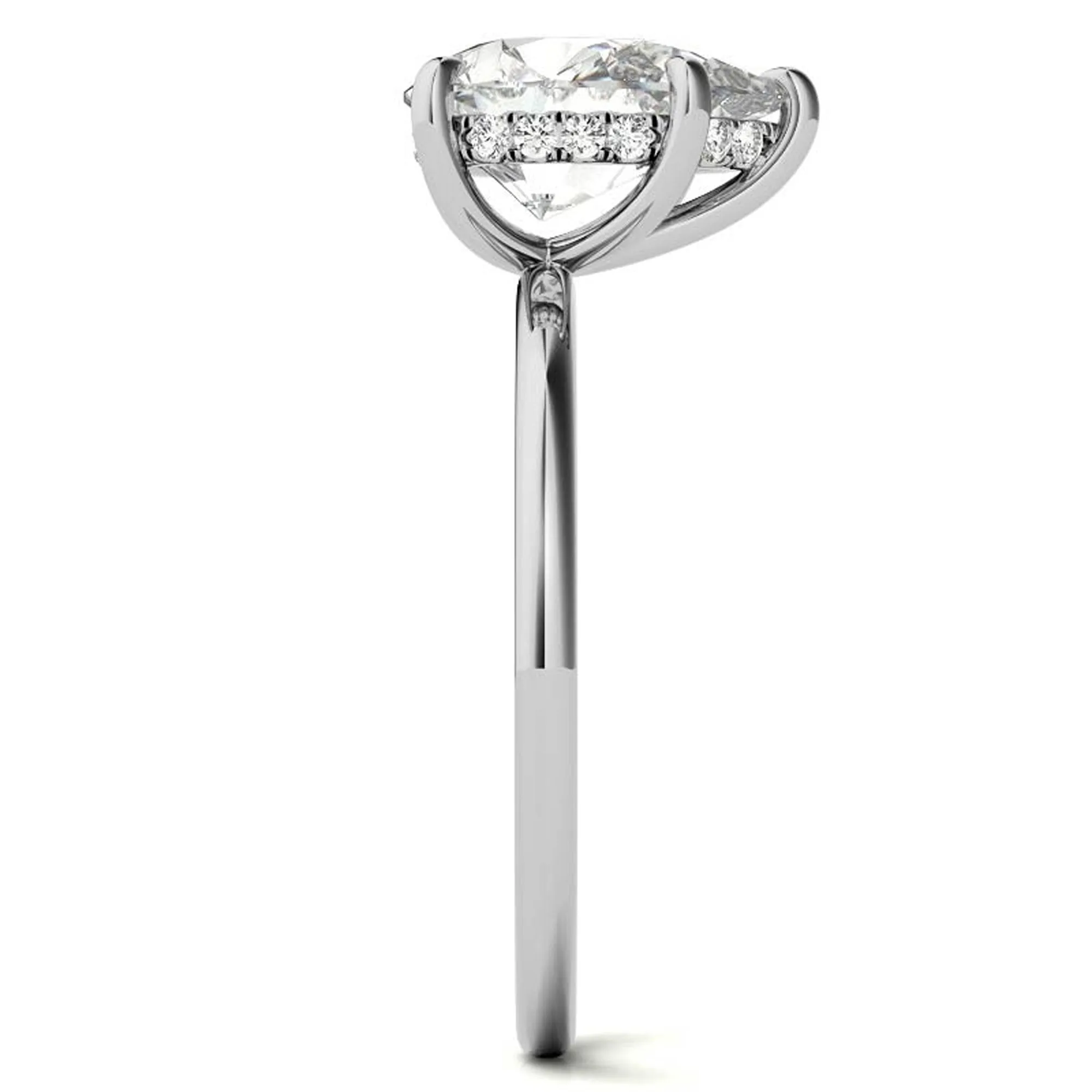 Silver Catharina Crown Ring
