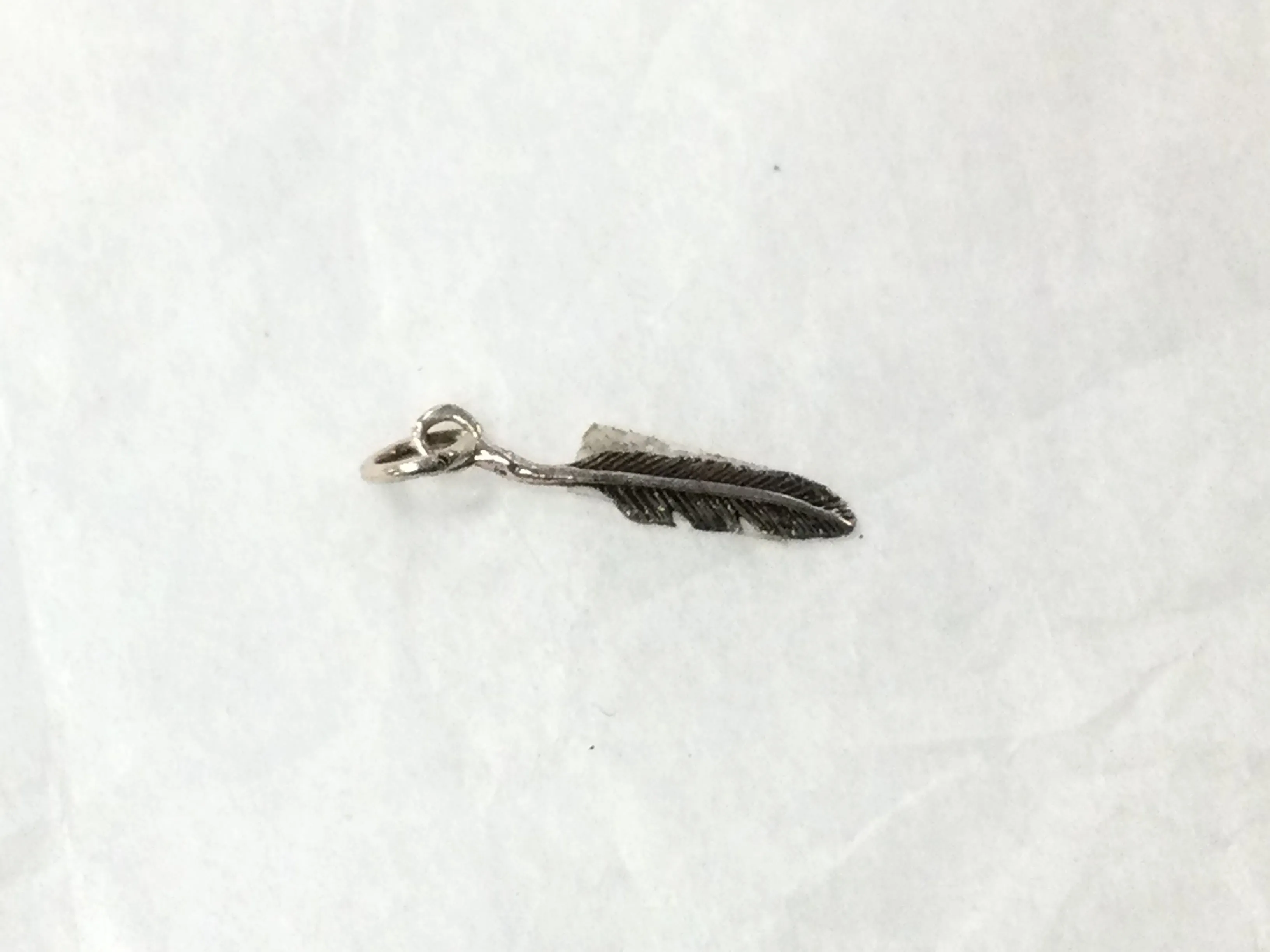 Silver Feather Pendant
