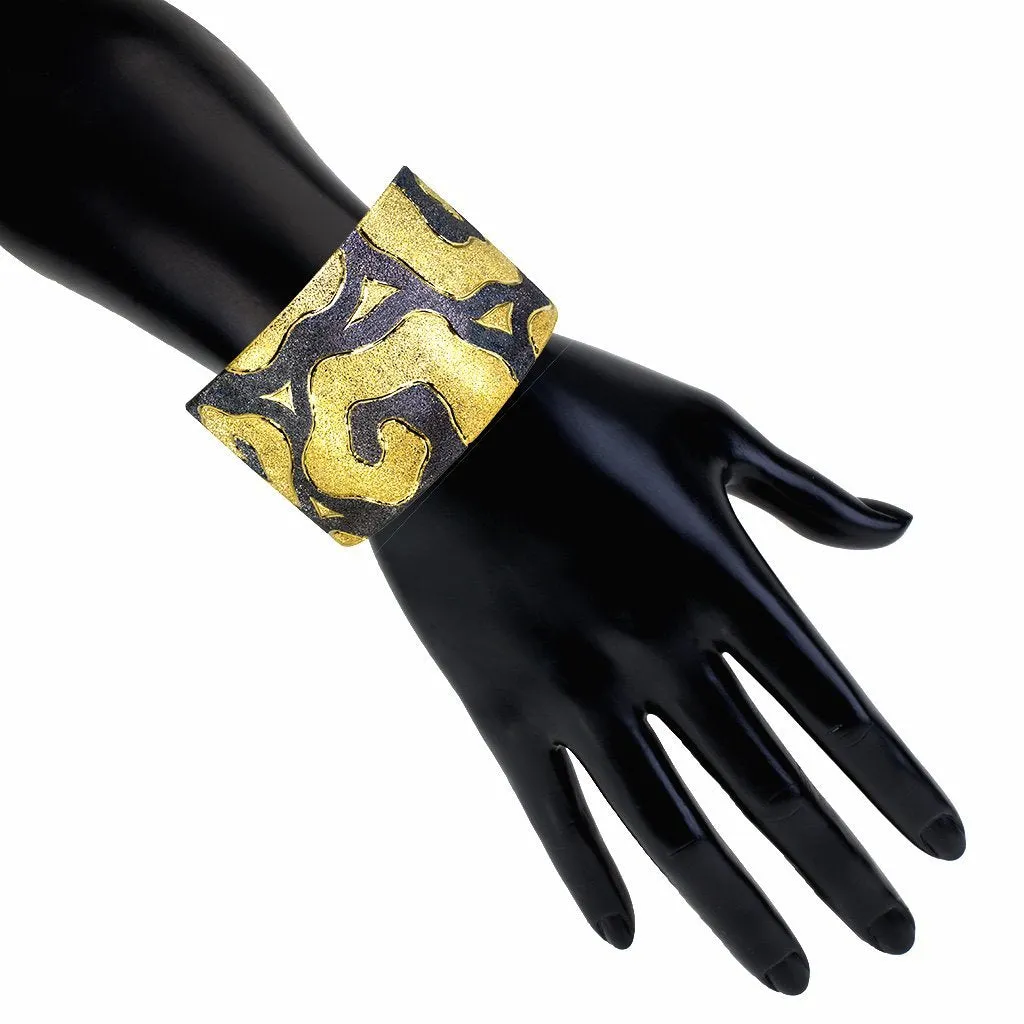Silver Volna Cuff Bracelet