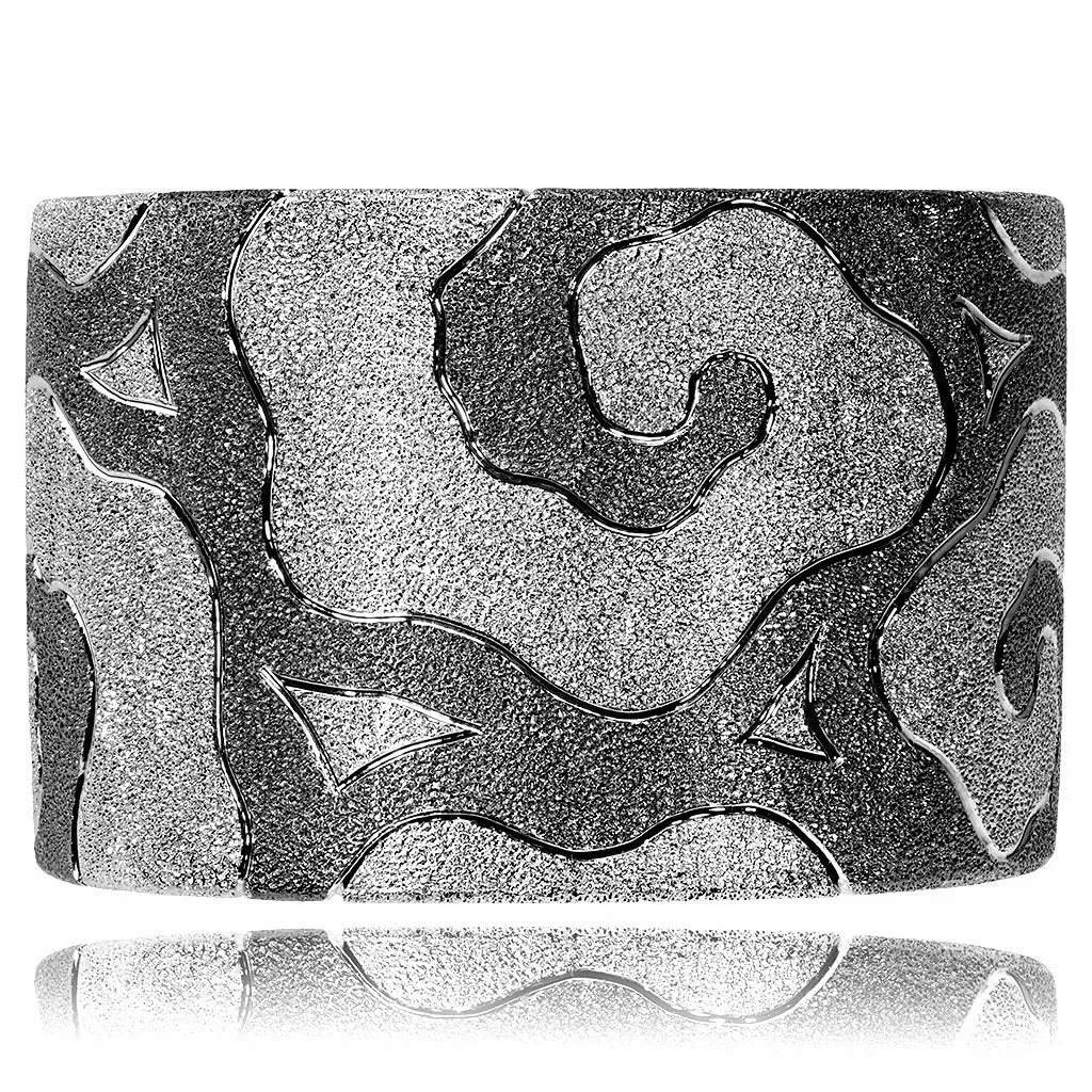 Silver Volna Cuff Bracelet