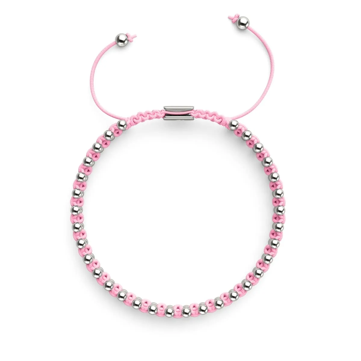 Silver x Bubblegum | Friendship DOT Bracelet