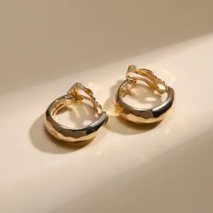 Small Hoop Clip on Earring