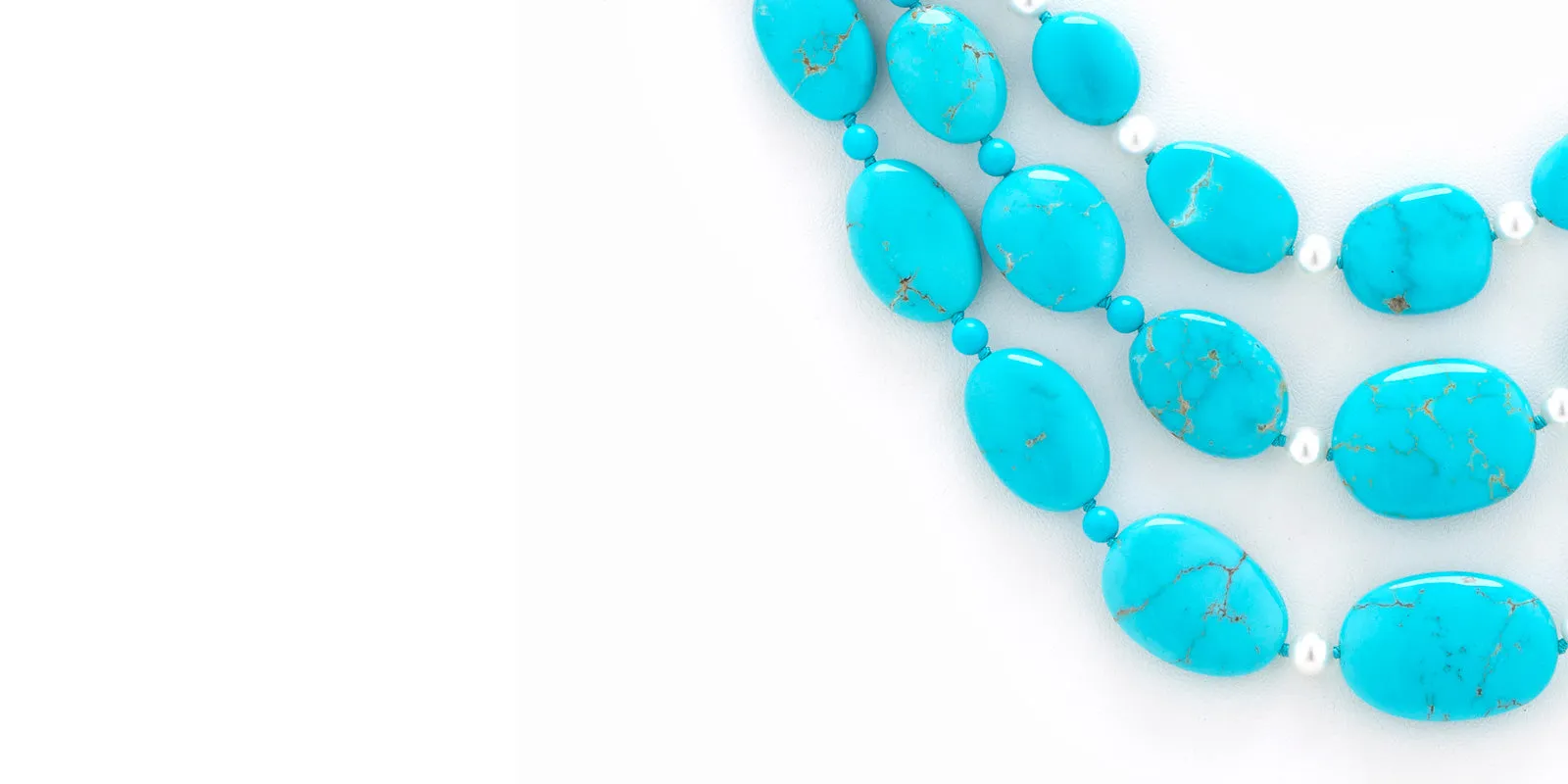 Sonoran 3 strand turquoise necklace