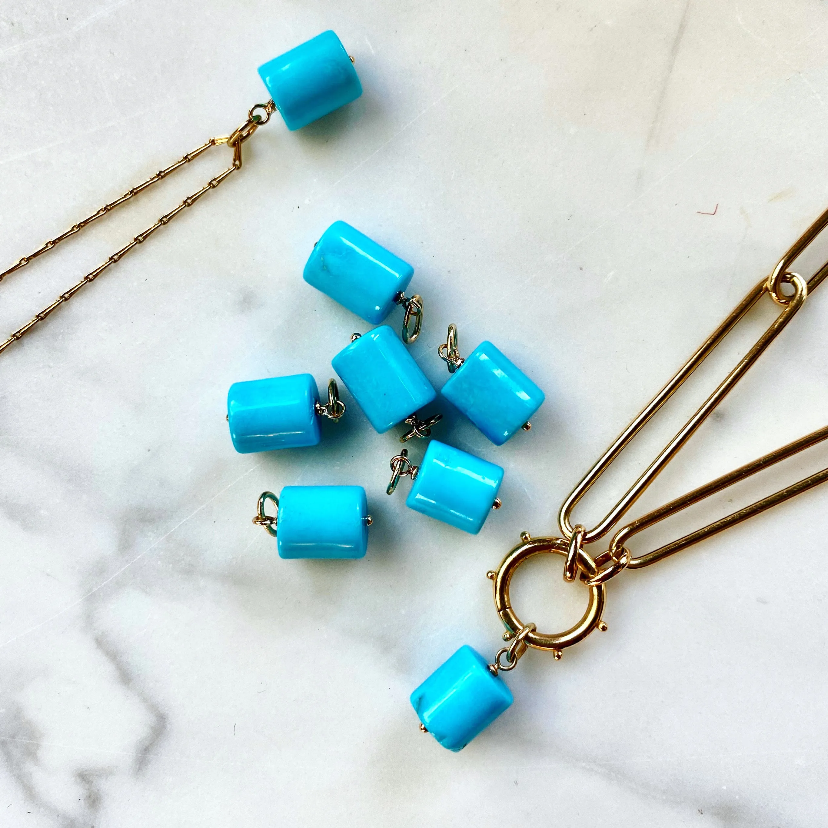 Soteria Turquoise Charm