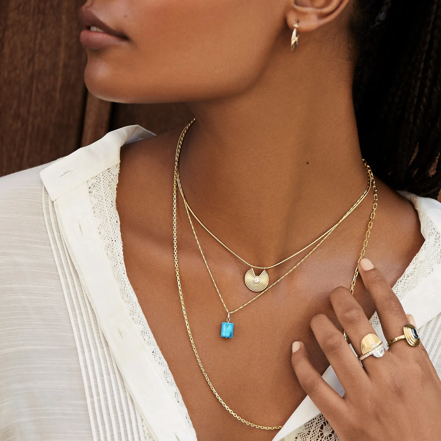 Soteria Turquoise Charm