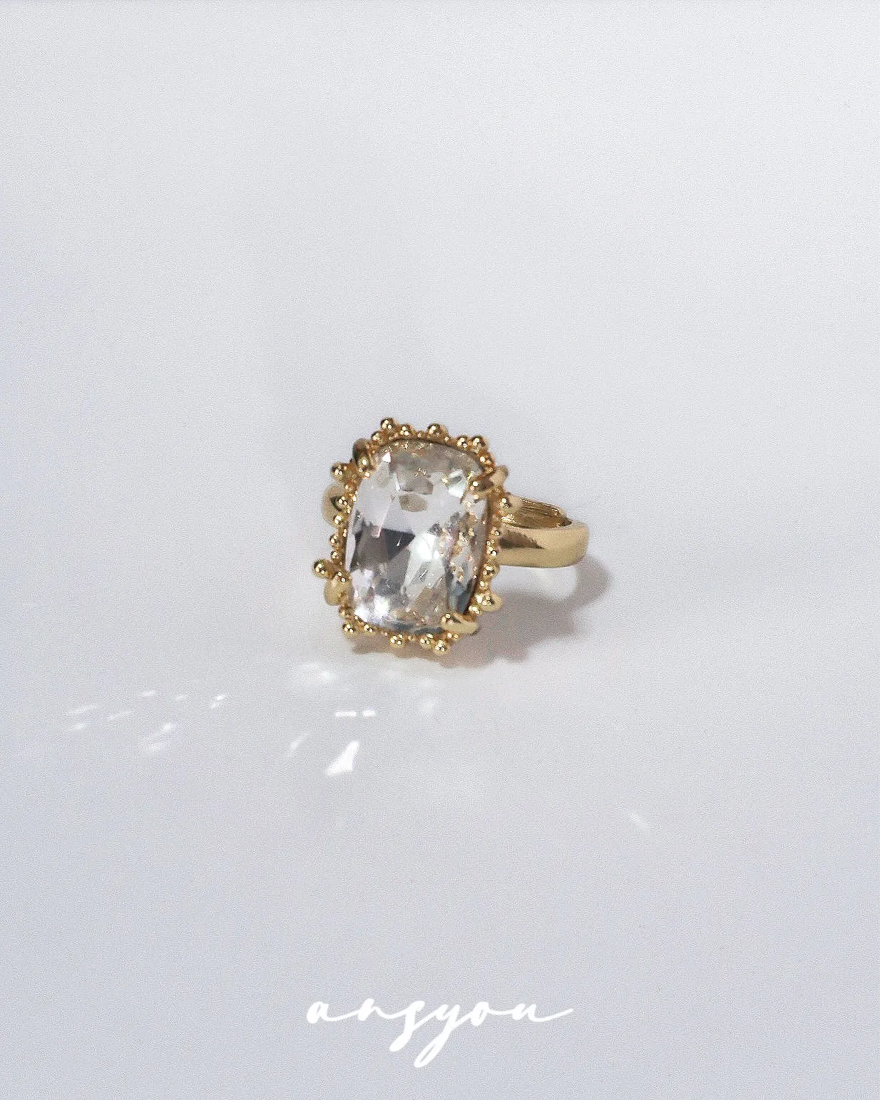 Sparkburst Diamond Ring