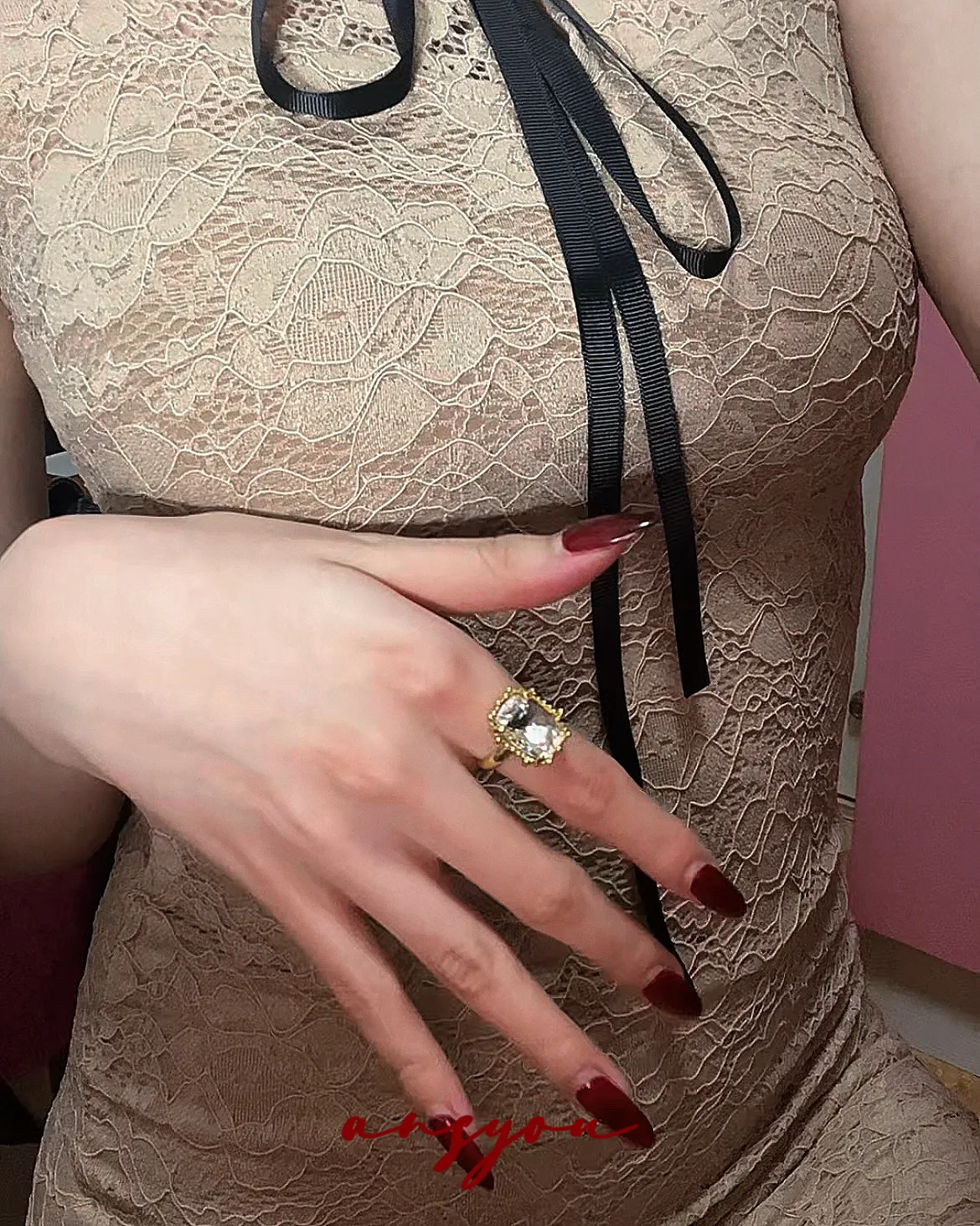Sparkburst Diamond Ring