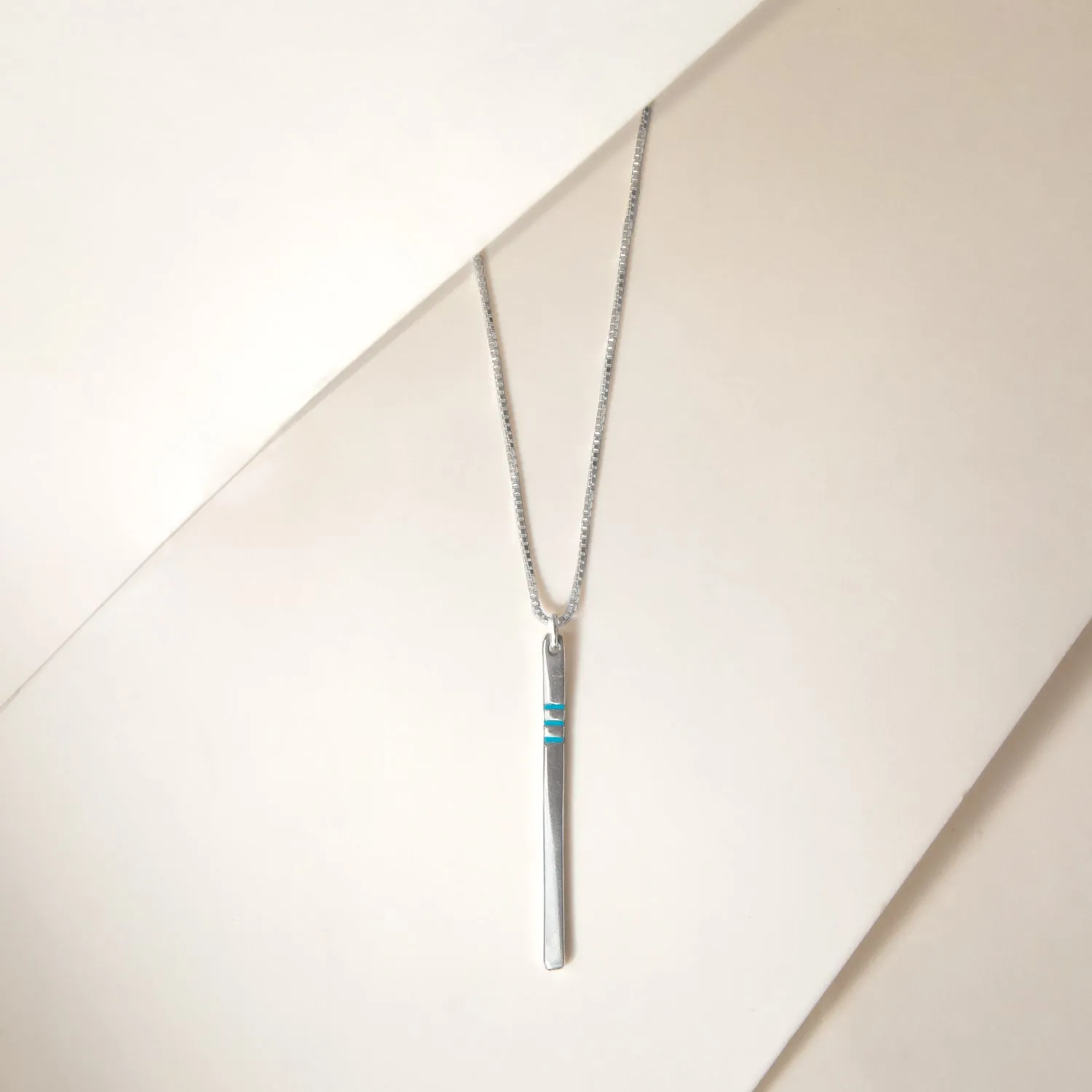 Spirit: Silver Drop Necklace