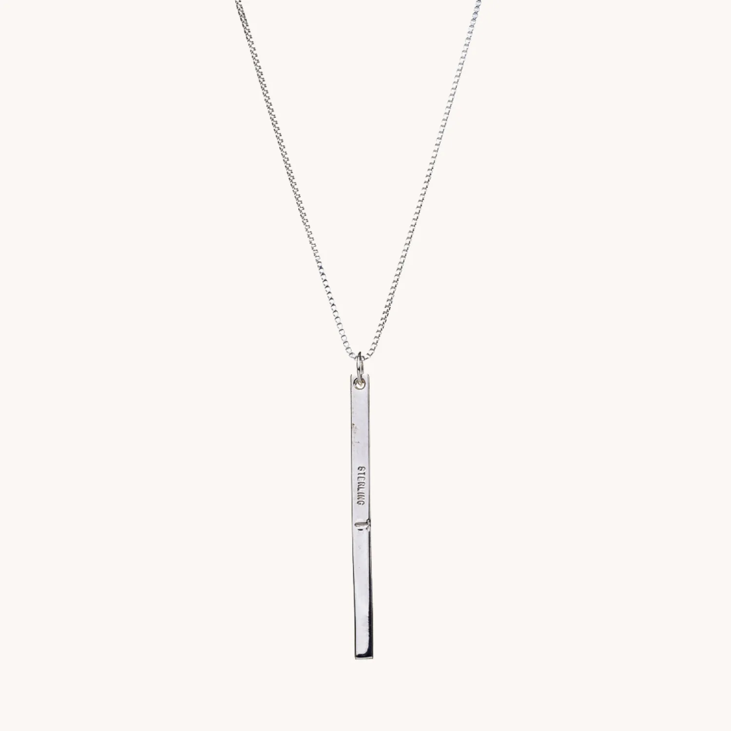 Spirit: Silver Drop Necklace