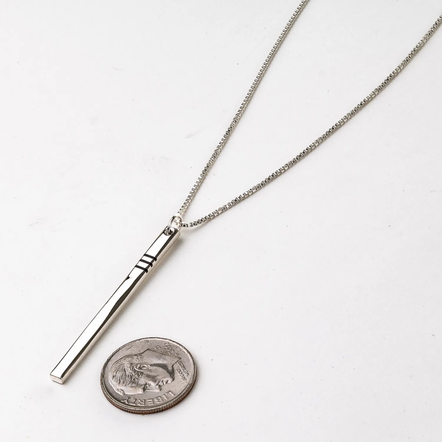 Spirit: Silver Drop Necklace