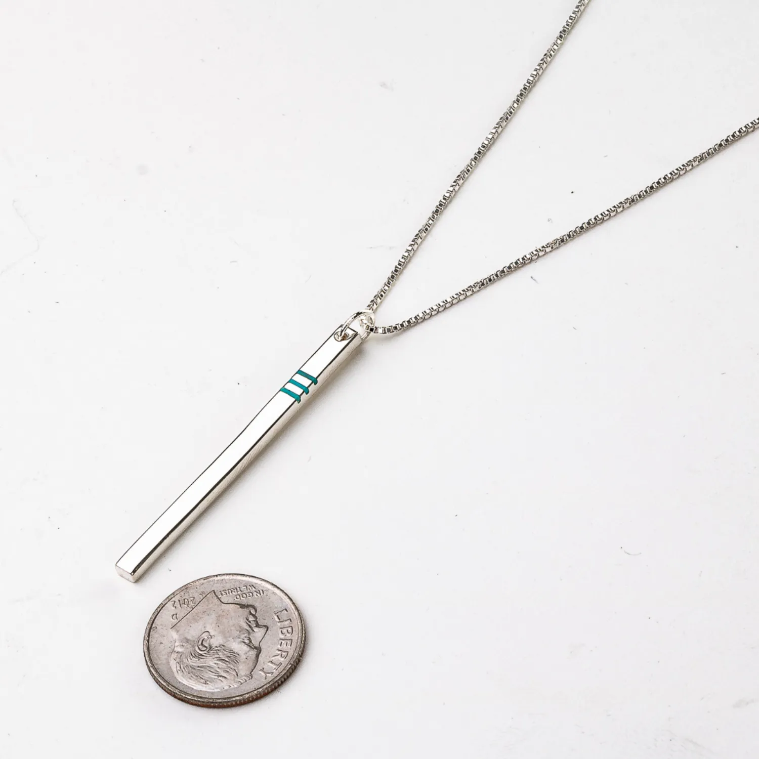 Spirit: Silver Drop Necklace