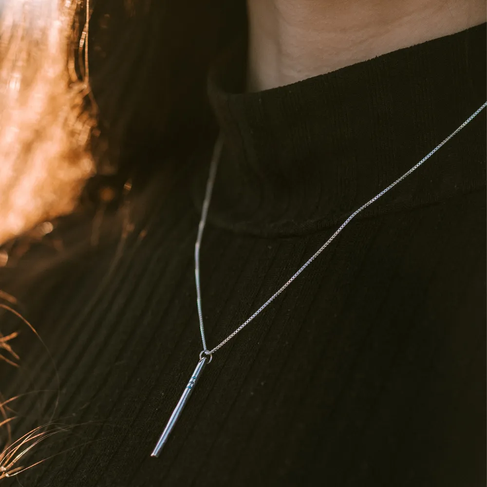 Spirit: Silver Drop Necklace